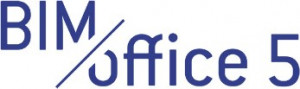 logo bim office 5 bleu